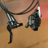 Тормоз дисковый SHIMANO XT M8000(правый)/BR-M8020(задний), калипер, гидролиния 1700мм, без адаптера, металлические колодки IM80002KRRXNA170