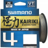 Леска плетёная SHIMANO KAIRIKI 4 PE 150 м разноцветная 0,20 мм 13,8 кг LDM54TE2020015M